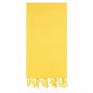 4 Yellow Beach Bath Towels - 100% Turkish Cotton - Citizens of the Beach